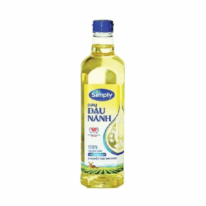 Dầu đậu nành Simply chai x 1L dầu ăn tốt cho sức khoẻ