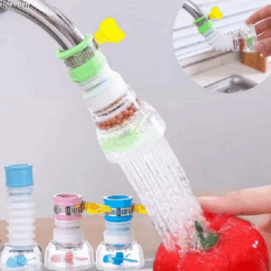 Hoeaden 360°Xoay Nối Dài Vòi Bếp Máy Sục Khí Ống Kính Thiên Văn er Lọc Khuếch Tán Tiết Kiệm Nước Vòi Tắm Kết Nối VN