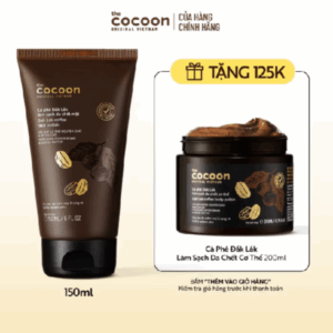Tẩy da chết mặt cà phê Đắk Lắk Cocoon cho làn da mềm mại & rạng rỡ 150ml