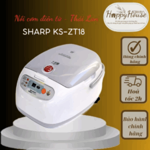 (HÀNG CHÍNH HÃNG) Nồi cơm điện tử Sharp KS-ZT18 1.8L