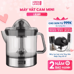 Máy vắt cam LEBENLANG LB389, 700ml, công suất 40W, bảo hành 2 năm - hàng chính hãng