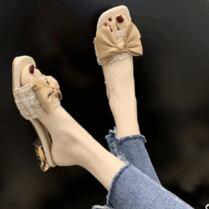 35-43 Giày Nữ Size Lớn Gót Dày Thời Trang Nơ Dép Dép Dép Giày Nữ Dép Dép Giày Đế Bằng Giày Sandal Nữ Dép Nữ Dép Đế Bằng Giày Sandal Gót Thấp