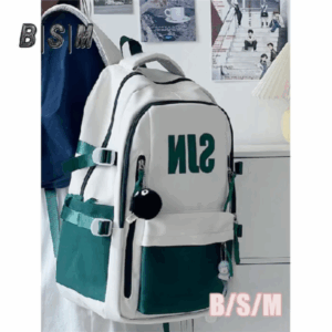 Ba lô học sinh Đại Học Cổ Điển Binsheman cặp sách học sinh trung học phổ thông cỡ lớn cho nữ học sinh trung học