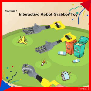 [Tm] Đồ chơi cánh tay cơ học Đồ chơi chơi cánh tay Robot cho trẻ em Đồ chơi thao tác Grabber linh hoạt Đồ chơi cơ khí vui nhộn Đồ chơi cánh tay cho trẻ em Đồ chơi thời gian chơi cho bé trai v