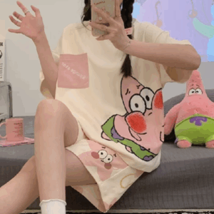Bộ Đồ Ngủ Chất Lượng Cao 100% cotton Mỏng Thời Trang Mùa Hè Hàng Mới Dành Cho Nữ