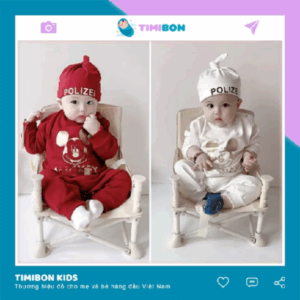 [ Tặng Kèm Mũ ] Quần Áo Trẻ Em Sơ Sinh Bộ Đồ Liền Thân Dài Tay Chất Cotton Bodysuit Mickey Kèm Mũ Cho Bé - [BDD19]