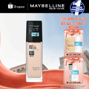 Kem Nền Mịn Nhẹ Kiềm Dầu Fit Me Maybelline Matte Poreless Foundation 30ml