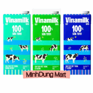 Sữa tươi 100% Vinamilk chai 1L
