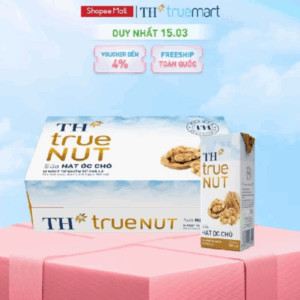 Thùng Sữa Hạt TH true NUT milk Óc Chó 180ml (48 Hộp)