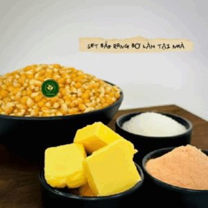 SET Bắp Nổ Rang Bơ MINI VÀ SIZE LỚN LÀM TẠI NHÀ - POP CORN - SET BẮP RANG BƠ PHÔ MAI, TRỨNG MUỐI