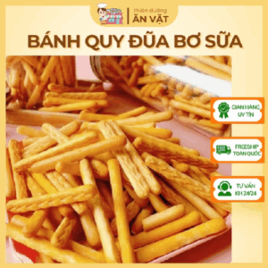 (CHUẨN VỊ) Bánh Quy Đũa Bơ Sữa - Hương Vị Tuổi Thơ - NGONSTORE