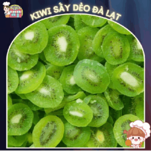 (ĐẶC SẢN) Kiwi Sấy Dẻo Đà Lạt Ngon Ngọt Tự Nhiên 1KG - Hàng Xịn Loại 1 - Trái Cây Cao Cấp