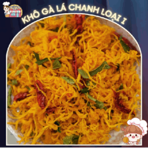 【SIÊU NGON】Khô Gà Lá Chanh Loại 1 Không Bột - Dai Thơm Đậm Vị - Hàng Loại Ngon,Xịn
