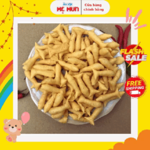 500Gr Snack Bim Cá Phồng Thơm Cay, ĐóngTúi Zip Giòn Tan, Đồ Ăn Vặt Tuổi Thơ - Ăn Vặt Mẹ Mun