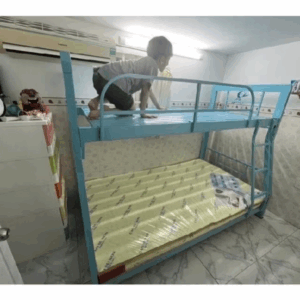 Giường 2 tầng thông minh đa năng sắt hộp dày lắp ráp tiện lợi chịu lực tốt chắc chắc bền.