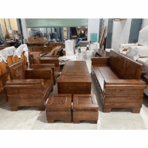 Bộ bàn ghế phòng khách gỗ sồi