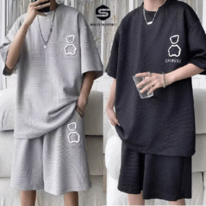 Đồ bộ nỉ thu đông Nam Nữ dài tay phối Layer, Bộ quần áo thể thao dài tay năng động chất tổ ong