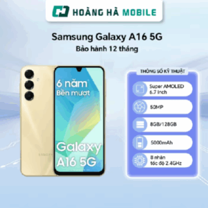 Điện thoại di động Samsung Galaxy A16 5G 8GB/128GB - Chính hãng(Nguyên Seal Chưa Active)