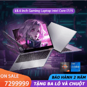 laptop gaming 100% mới 15.6inch Intel Core i7 RAM 16GB SSD 512GB laptop giá rẻ cho học sinh Windows 10 and MS Office