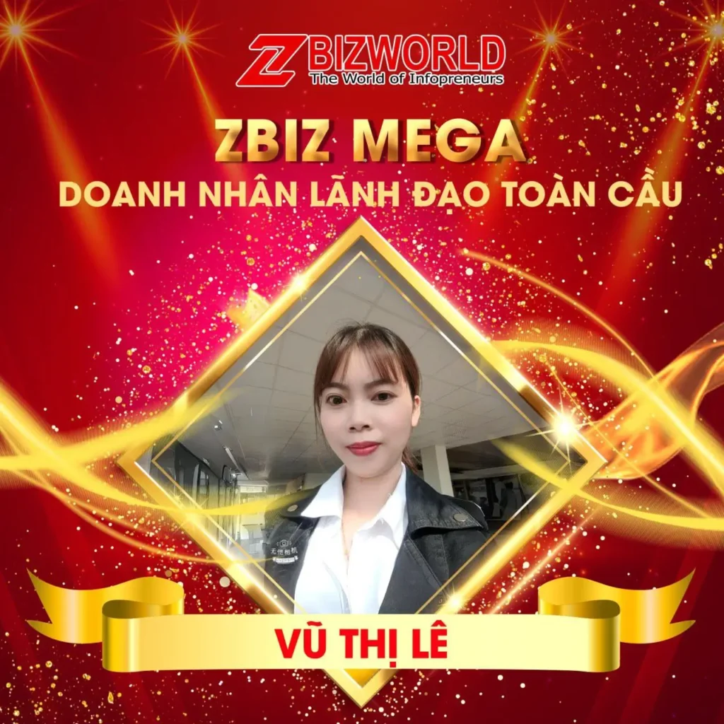 Doanh Nhân Lãnh Đạo Toàn Cầu Vũ Thị Lê